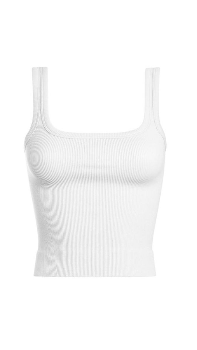 Basic white tanktop