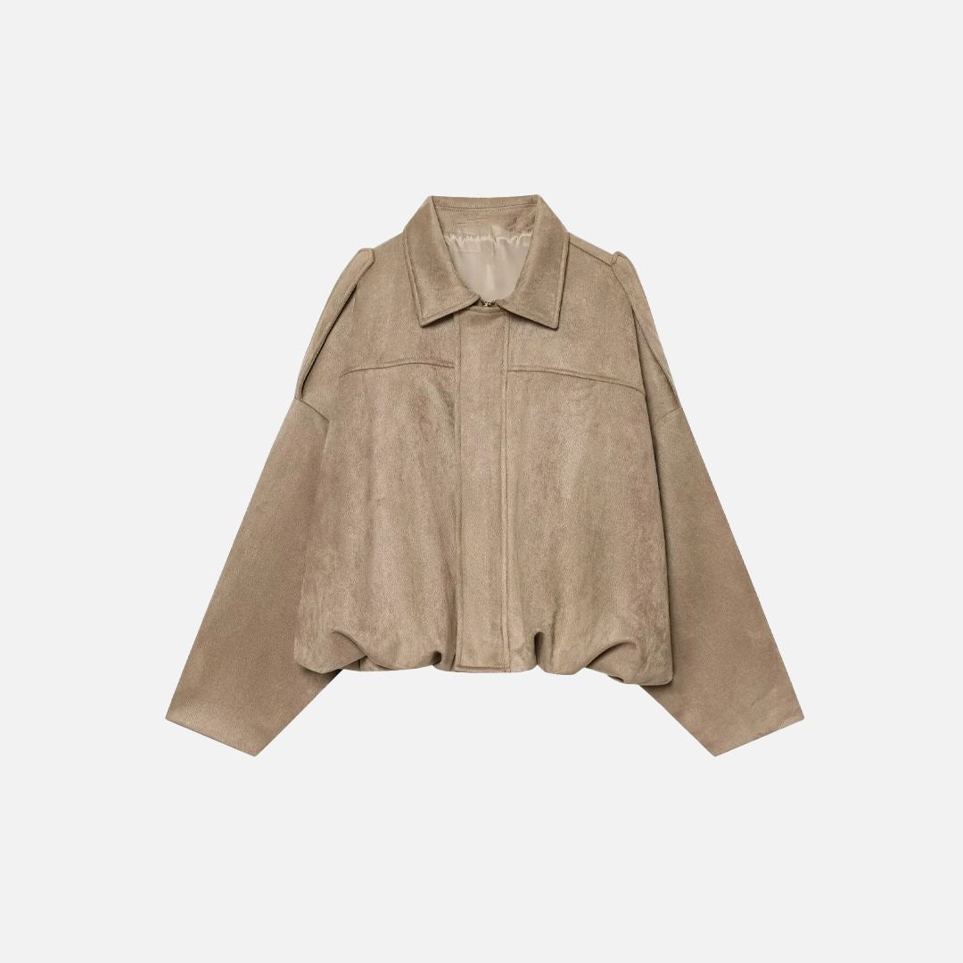 Beige Suede jacket