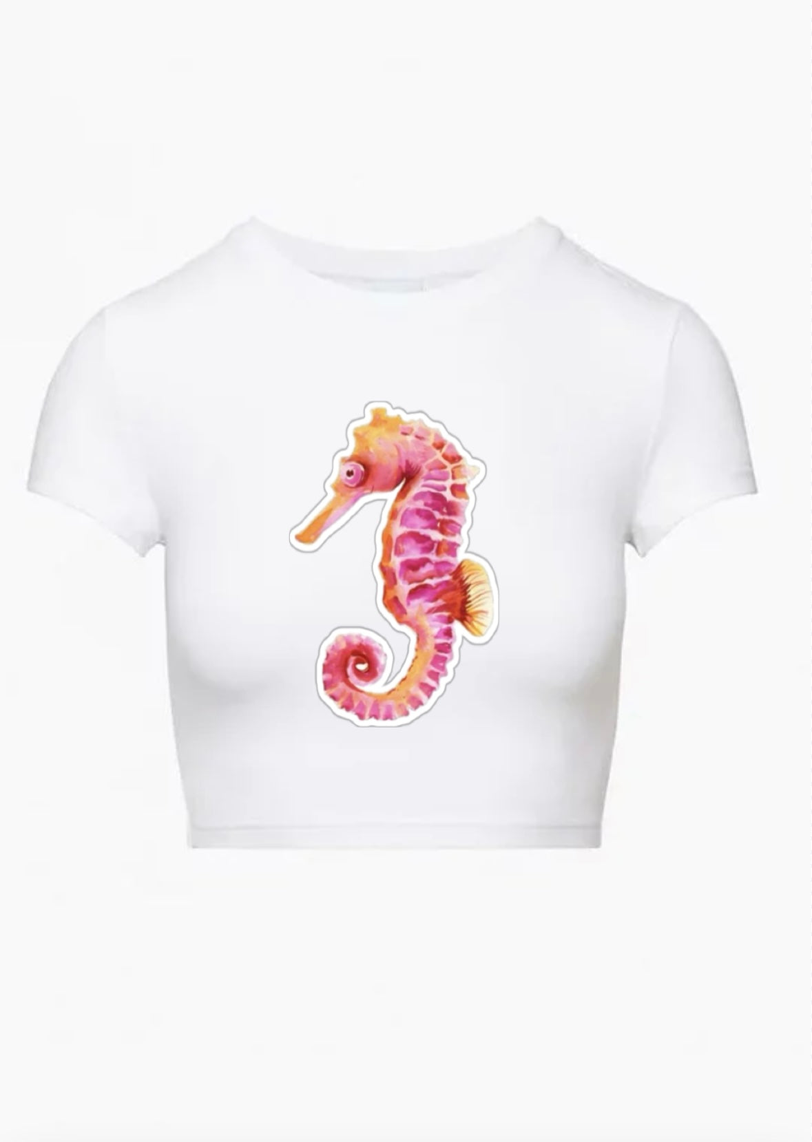 Seahorse baby tee