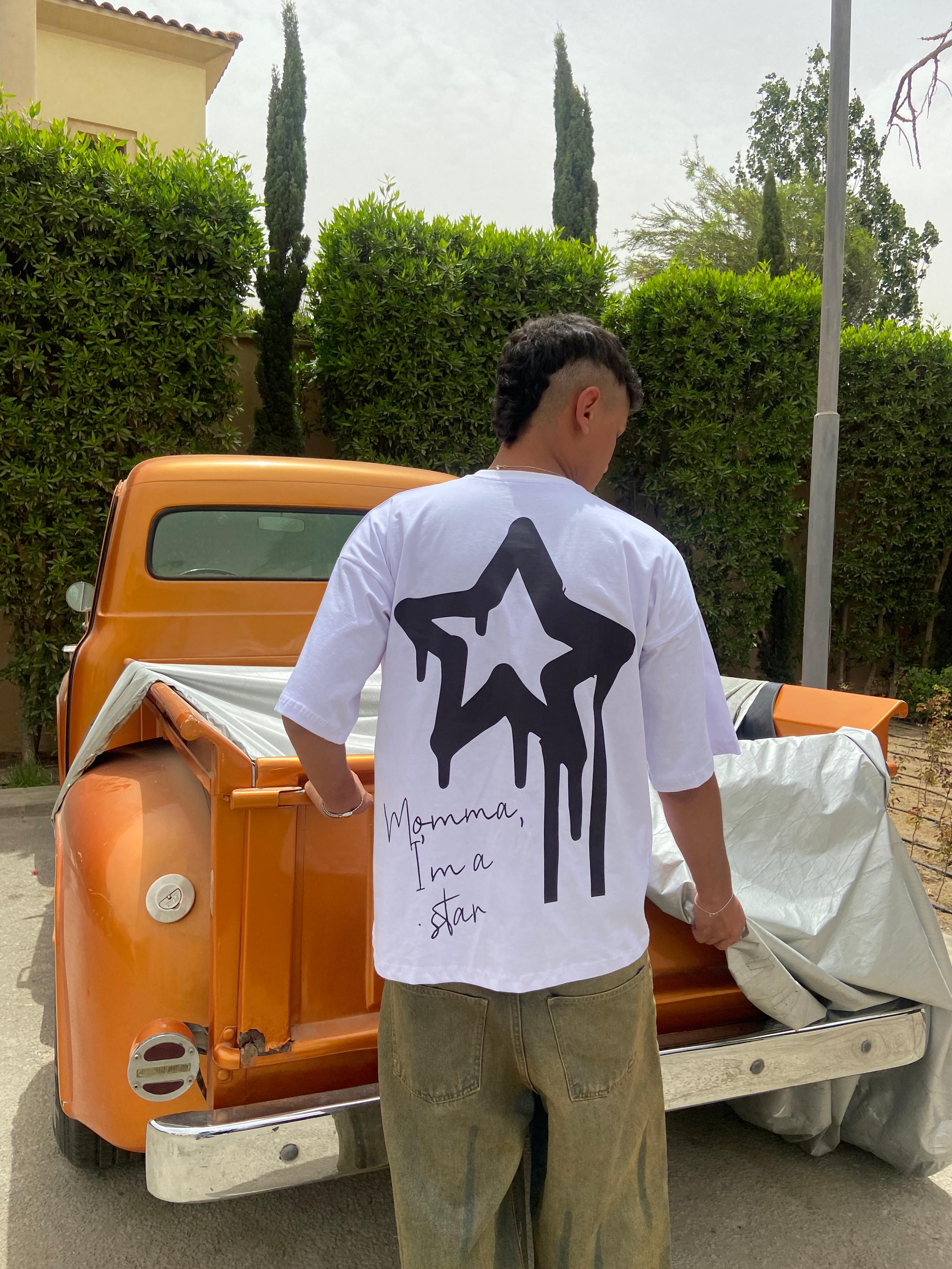 Momma im a star unisex boxy fit tshirt